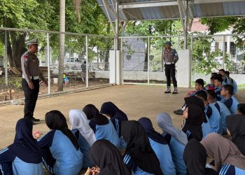 Satlantas Polres Maros Gencarkan Kampanye Tertib Lalu Lintas di Sekolah