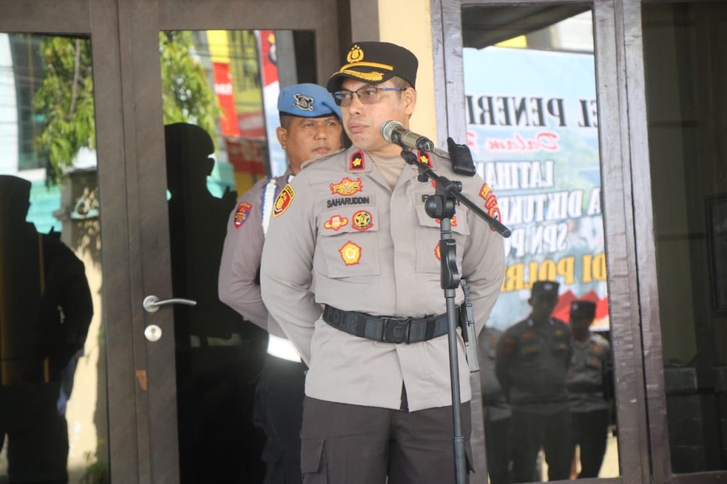 Waka Polres Parepare Terima 26 Siswa SPN Batua Untuk Latihan Kerja