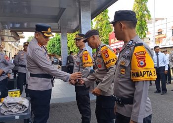 Kukuhkan Pamapta, Kapolres Parepare Tegaskan Tanggung Jawab dan Pelayanan Prima