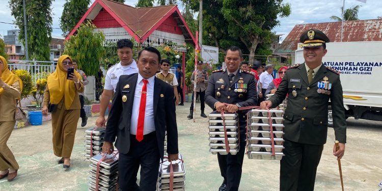 Kapolres Sidrap Hadiri Peresmian Dapur SPPG di Lancirang