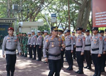 Pimpin Apel Kesiapsiagaan Bencana, Kapolres Luwu Tegaskan Sinergitas Hadapi Ancaman Hidrometeorologi