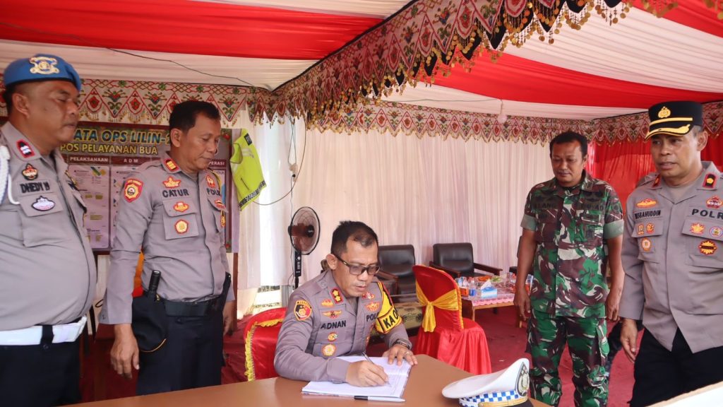 Pastikan Natal Aman dan Damai, Kapolres Luwu Tinjau Langsung Posko Ops Lilin 2025