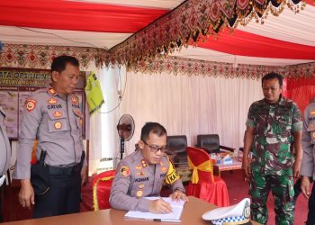 Pastikan Natal Aman dan Damai, Kapolres Luwu Tinjau Langsung Posko Ops Lilin 2025