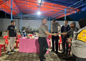 Jelang Operasi Lilin 2025, Kapolres Parepare Tinjau Pengamanan Ibadah di Gereja