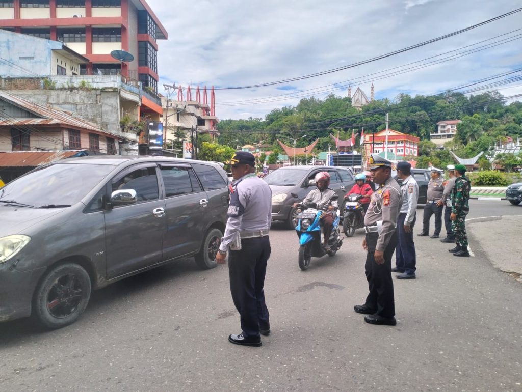 Antisipasi Lonjakan Arus Mudik, Polres Tana Toraja Perkuat Pengamanan di Jalur Strategis