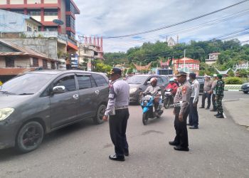Antisipasi Lonjakan Arus Mudik, Polres Tana Toraja Perkuat Pengamanan di Jalur Strategis