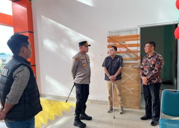 Kapolres Parepare Tinjau Pengamanan Ibadah Natal Sekolah Minggu Jemaat Gereja Pantekosta Tabernakel Petra