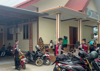 Jelang Perayaan Natal, Sat Samapta Polres Bulukumba Intensifkan Patroli Pengamanan Gereja