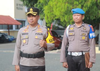 Pimpin Upacara Kenaikan Pangkat, Kapolres Wajo Dorong Peningkatan Kinerja dan Pengabdian
