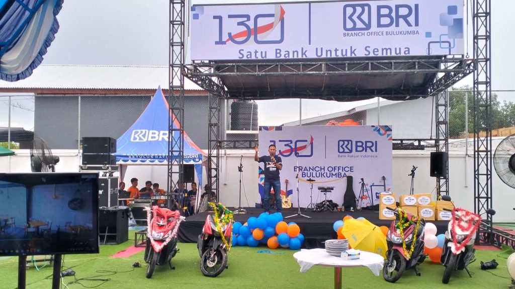Kasat Reskrim Polres Bulukumba Sosialisasi Pencegahan Penipuan Online di HUT ke-130 BRI