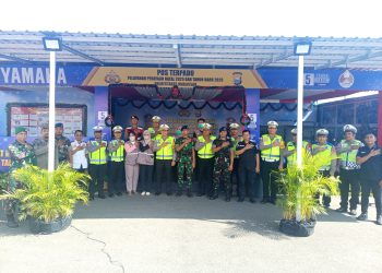 Wadir Lantas Polda Sulsel bersama PJU Cek Sejumlah Posko Operasi Lilin 2025 dan Jalur Mudik Natal