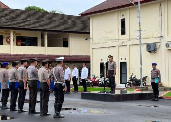 Pimpin Apel, Wakapolres Selayar Tekankan Personel Untuk Respon Cepat Aduan Masyarakat