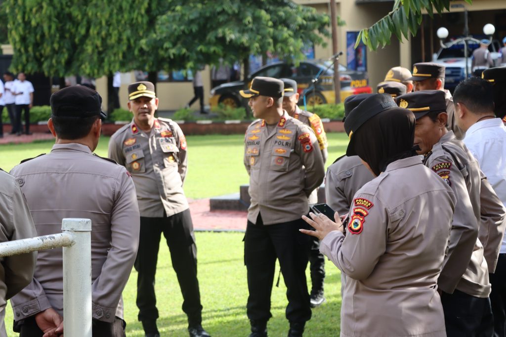 Kapolres Maros Tekankan Personel Jauhi Pelanggaran dan Jaga Nama Baik Institusi