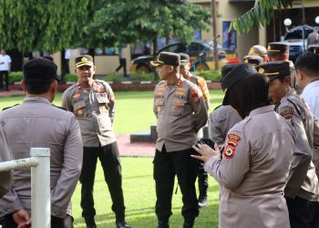 Kapolres Maros Tekankan Personel Jauhi Pelanggaran dan Jaga Nama Baik Institusi