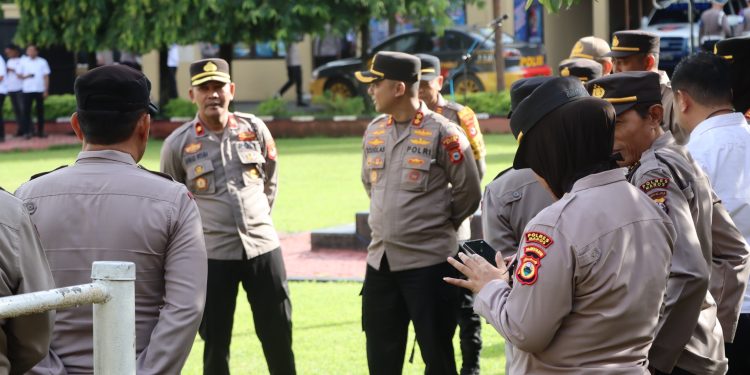 Kapolres Maros Tekankan Personel Jauhi Pelanggaran dan Jaga Nama Baik Institusi