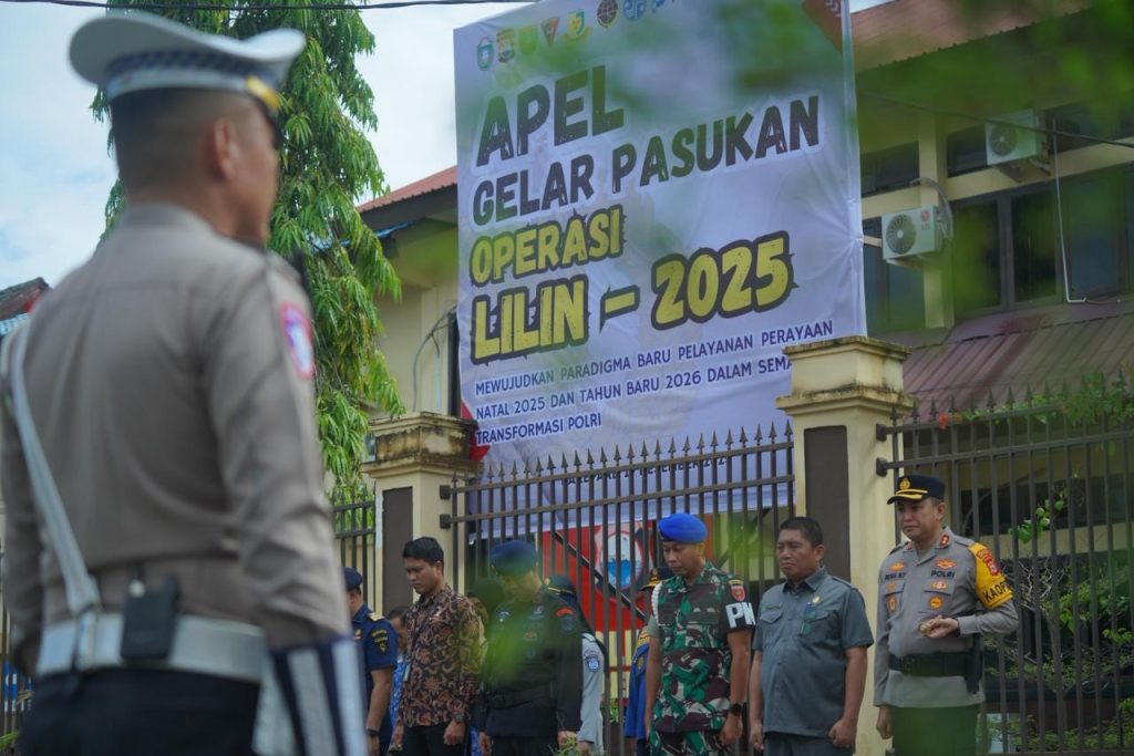 Kapolres Parepare bersama Bupati Pimpin Apel Gelar Pasukan Persiapan Pengamanan Nataru