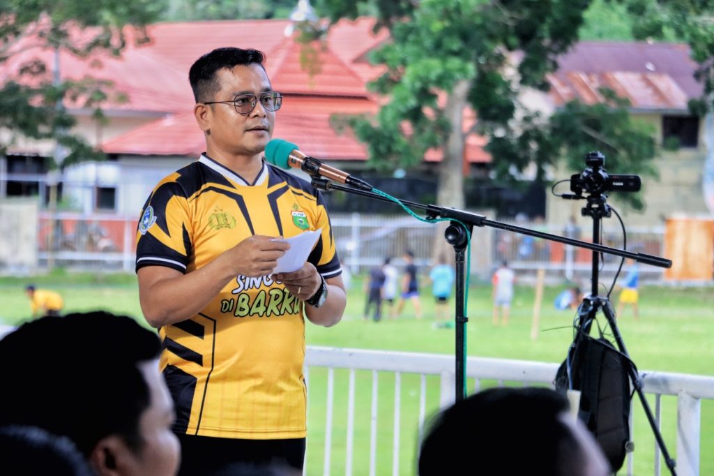 Turnamen Kapolres Barru Cup 2025 Resmi Dibuka, AKBP Ananda Fauzi Harahap: Junjung Tinggi Sportivitas