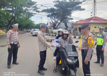 Polres Jeneponto Intensifkan Pengaturan dan Himbauan di Hari Kedua Operasi Lilin 2025