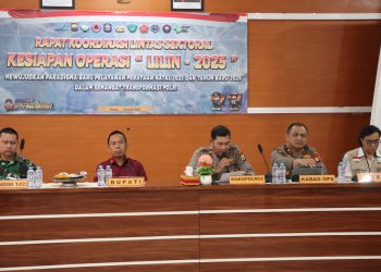 Polres Maros Gelar Rapat Koordinasi Lintas Sektoral Pengamanan Natal dan Tahun Baru 2026
