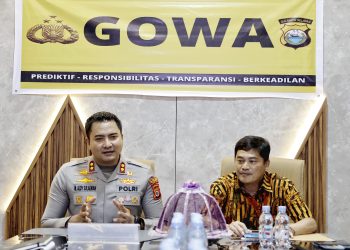 Kapolres Gowa Sambut Tim Peneliti Puslitbang Polri dalam Kajian Transformasi Polri