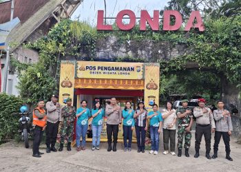 Jelang Perayaan Nataru, Kapolres Toraja Utara Tinjau Kesiapan Pos Operasi Lilin 2025