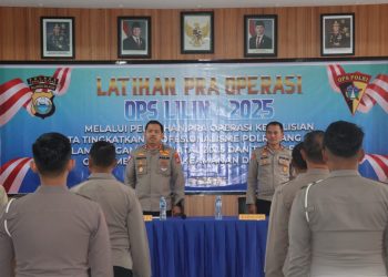 Pimpin Lat Pra Ops Lilin 2025, Kapolres Toraja Utara: Untuk Matangkan Kesiapan dan Samakan Persepsi