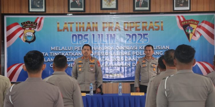 Pimpin Lat Pra Ops Lilin 2025, Kapolres Toraja Utara: Untuk Matangkan Kesiapan dan Samakan Persepsi