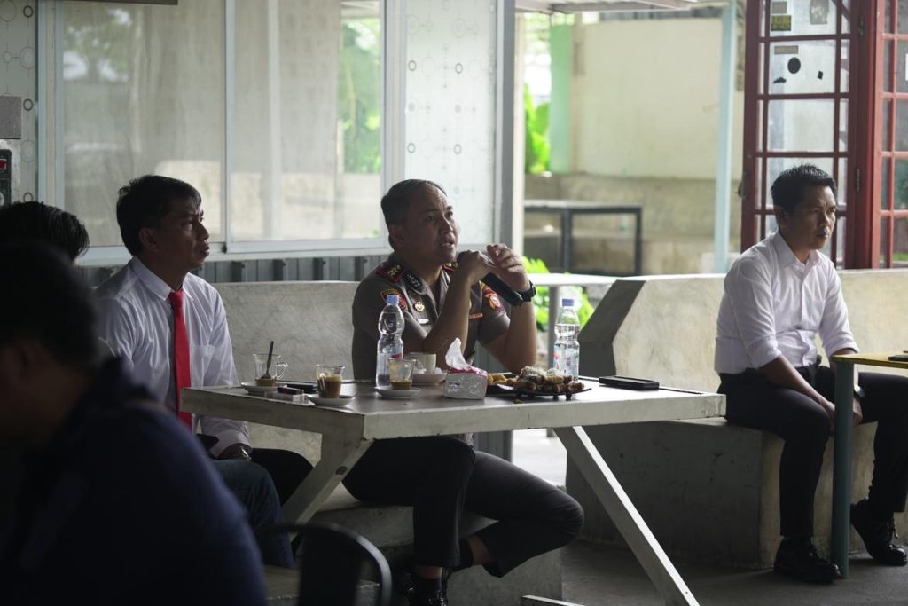 Kapolres Parepare Silaturahmi Dengan Wartawan, Sampaikan Kesiapan Pengamanan Nataru