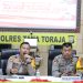 Kapolres Tator Rilis Akhir Tahun, Penyelesaian Perkara Meningkat dan Penipuan Jadi Kejahatan Terbanyak