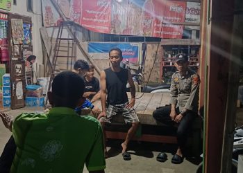 Ciptakan Malam yang Aman dan Nyaman, Polsek Sabbangparu Rutin Laksanakan Patroli Biru