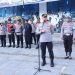 Kapolrestabes Makassar Pimpin Apel Kesiapan Pengamanan Aksi Unjuk Rasa