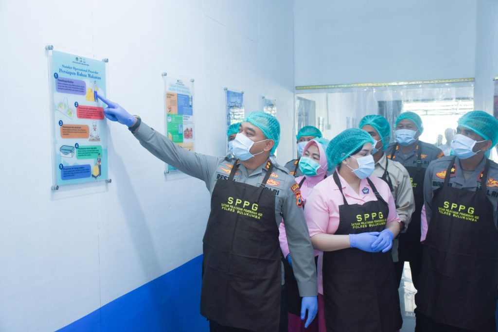 Jelang Launching Dapur MBG, SPPG Polres Bulukumba Gelar Simulasi dan Doa Tolak Bala