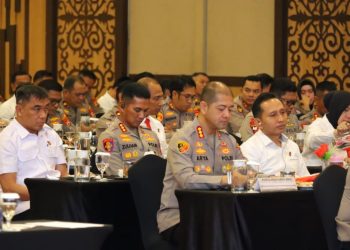 Kapolrestabes Makassar Hadiri Rakor Lintas Sektoral Dalam Rangka Ops Lilin