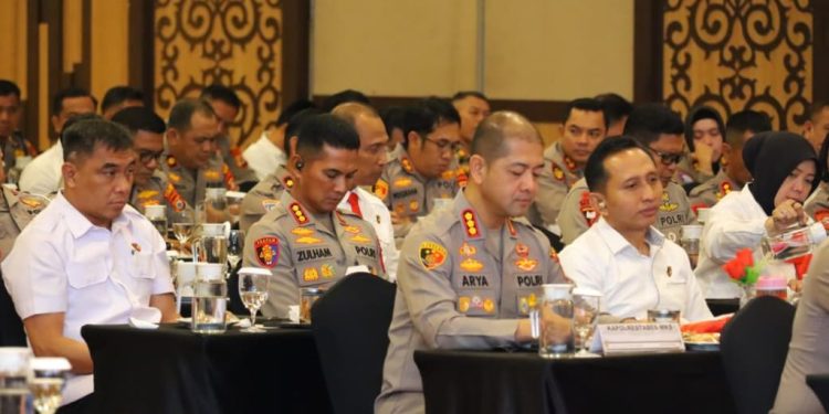 Kapolrestabes Makassar Hadiri Rakor Lintas Sektoral Dalam Rangka Ops Lilin