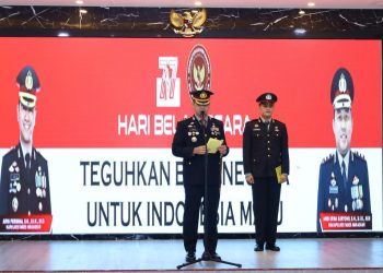 Pimpin Upacara Hari Bela Negara ke-77, Kapolrestabes Makassar: Untuk Tingkatkan Dedikasi, Loyalitas dan Pengabdian