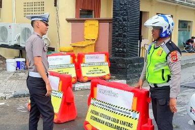 Satlantas Polrestabes Makassar Akan Tutup Sejumlah Ruas Jalan Jelang Malam Pergantian Tahun