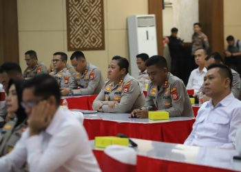 Ikuti Taklimat Akhir Audit Tematik, Kapolres Selayar: Evaluasi Untuk Peningkatan Kinerja