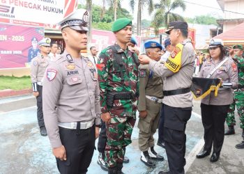 Wakapolres Tana Toraja Pimpin Apel Gelar Pasukan Persiapan Pengamanan Nataru