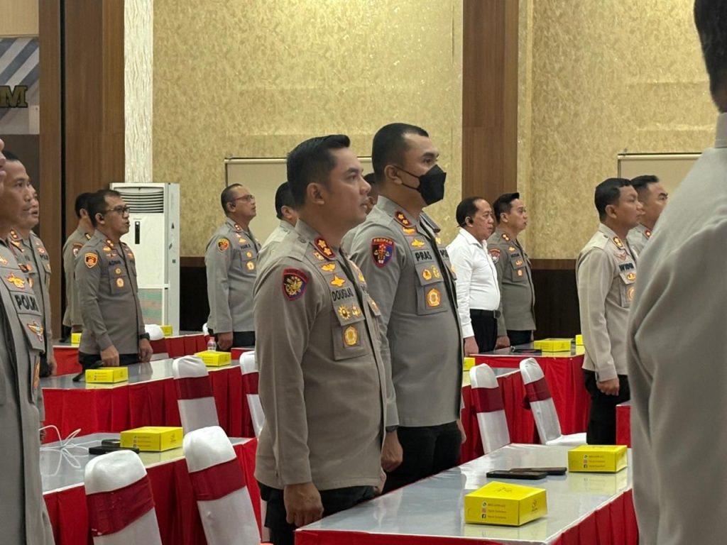 Kapolres Maros Hadiri Taklimat Audit Tematik Tentang Efektivitas Lidik dan Sidik