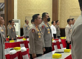Kapolres Maros Hadiri Taklimat Audit Tematik Tentang Efektivitas Lidik dan Sidik