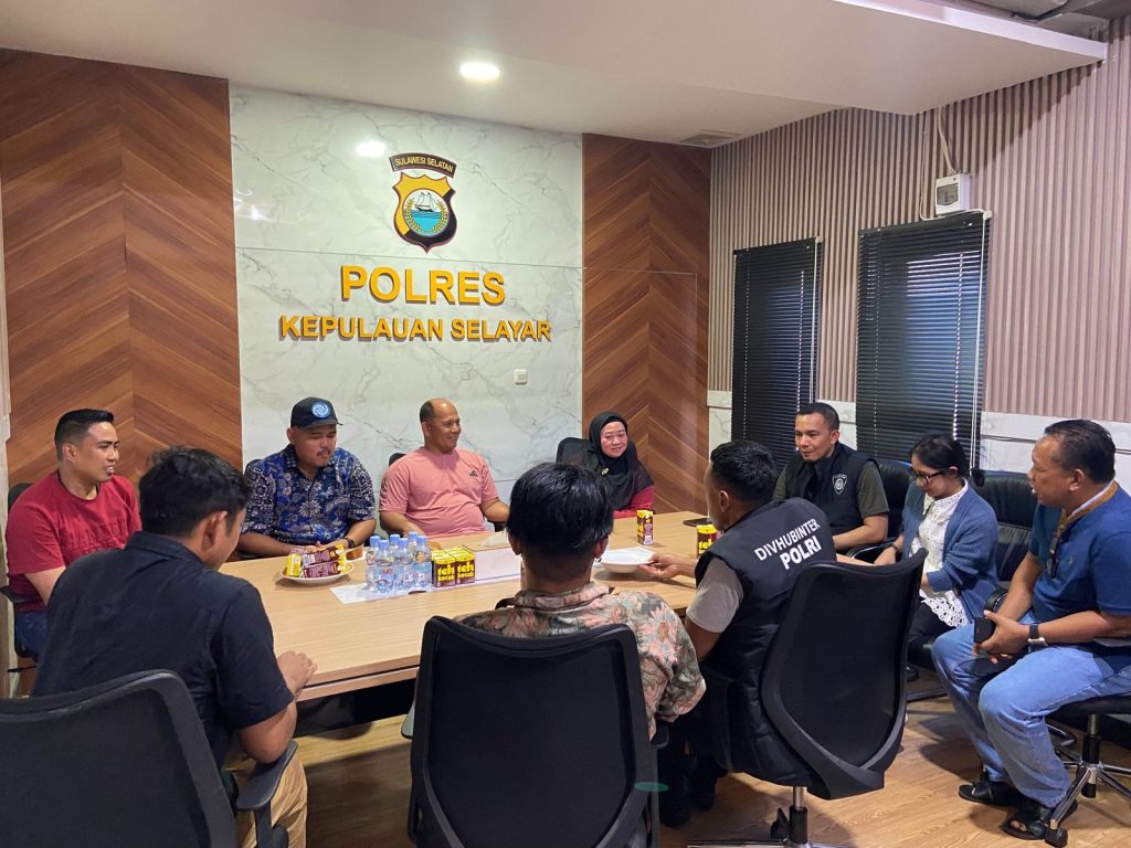 Divhub Inter Polri Kunjungi Polres Selayar, Siapkan Kampanye Migrasi Aman di Rajuni dan Tarupa