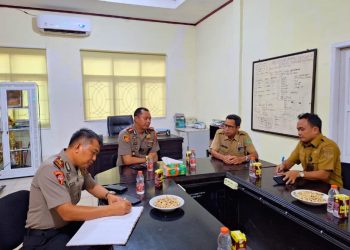 Kapolres Luwu Timur Koordinasi Dengan BPBD Untuk Perkuat Langkah Antisipasi Menghadapi Potensi Bencana