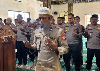 Polres Bulukumba Gelar Sholat Gaib untuk Korban Bencana Alam di Sejumlah Daerah