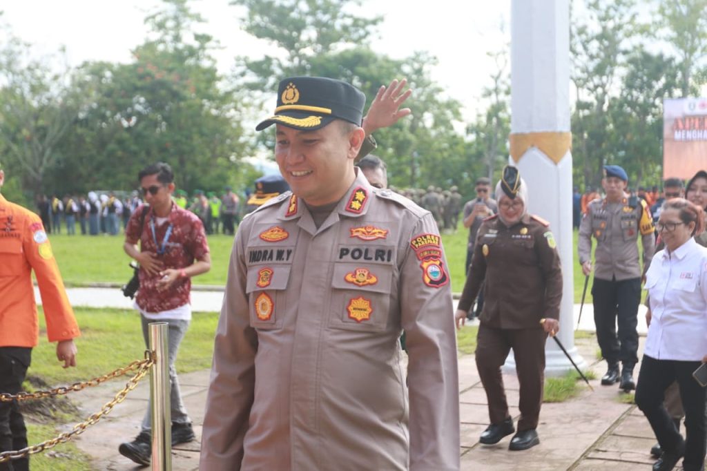 Kapolres Parepare Bersama Forkopimda Apel Kesiapsiagaan Menghadapi Bencana Hidrometeorologi