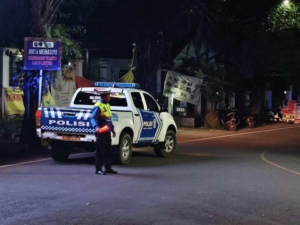 Sat Lantas Polres Tana Toraja Intensifkan Pengawasan Arus Lalu Lintas