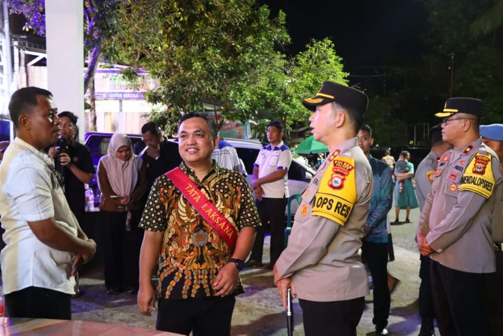 Kapolres Palopo Turun Langsung Pantau Situasi Kamtibmas di Sejumlah Gereja