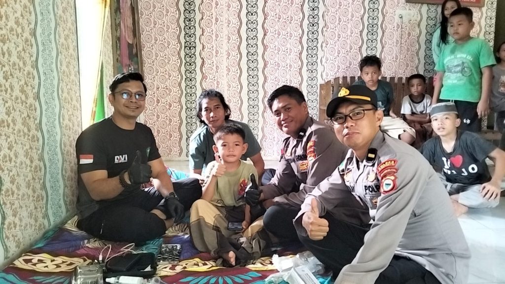 Diakhir Masa Jabatannya, Kapolres Jeneponto Gencar Baksos Berupa Sunat Gratis