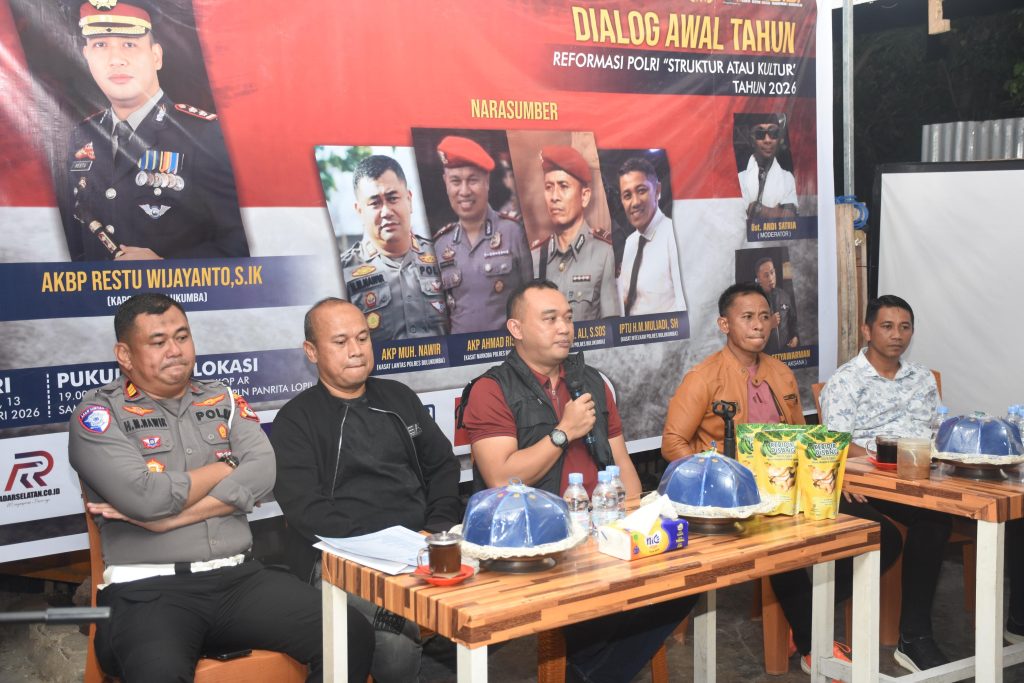Kapolres Bulukumba Bersama Kasat Jadi Narasumber Dialog Awal Tahun 2026