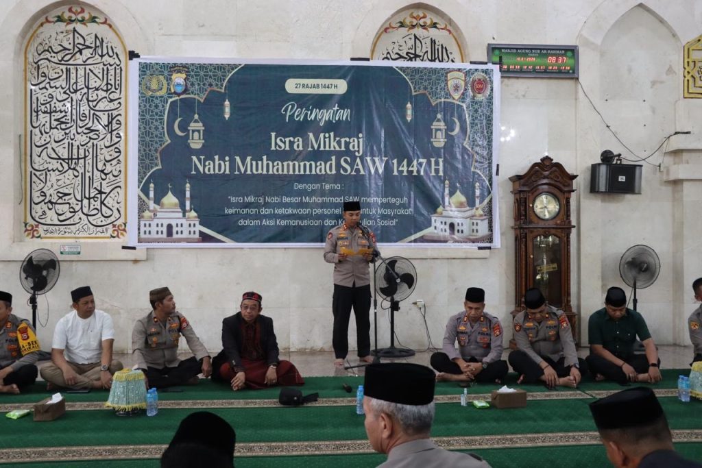 Peringati Isra Mi’raj, Kapolres Ajak Maros Ajak Personel Perkuat Moral dan Spiritual