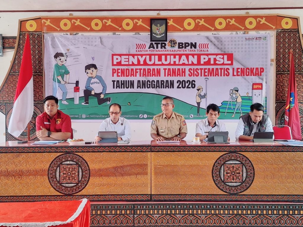 Cegah Sengketa dan Konflik Pertanahan, Personel Polres Tator Jadi Narasumber Sosialisasi PTSL